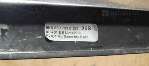 Listwa zgarniająca chrom drzwi lewy tył Audi A4 B8 8K0853763E 6
