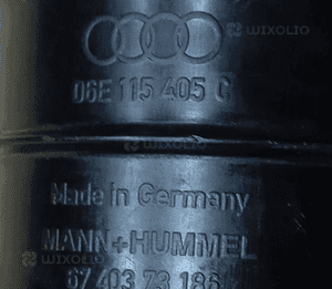 Audi A6 C6  3.0 V6 TFSI obudowa filtra oleju podstawa 06E115405C 2