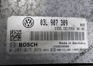 ZESTAW STARTOWY VW GOLF VI TDI 0281015029 RADOM 4