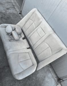 mercedes e 211 lift fotel kanapa bezowa beż fotele jasne 5