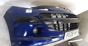 Zderzak przód przedni do peugeot 207 eged granatowy halogeny 4