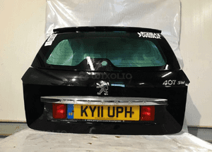 Klapa tył tylna bagażnika do peugeot 407 sw kombi exl czarna 5