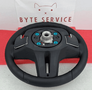 BMW OE KIEROWNICA MULTIFUNKCYJNA Skóra Łopatki M-Pakiet 309298610 AA 4