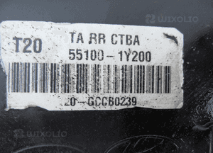 Oś tylna belka tył kia picanto ii 4