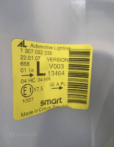 Lampa przednia przód lewa smart fortwo lift 2003-2007 15