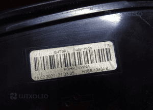 Ford fiesta MK8 lampa prawa tylna led H1BB13404BJ 11