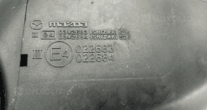 Lusterko prawe przód przednie mazda 3 ii bl 022683 022684 uk 5