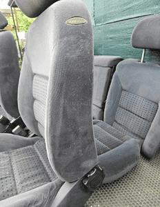 Fotele Fotel Siedzenie Kanapa Oparcie Welur VW Golf IV 4 5D Komplet 10