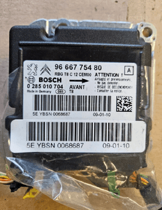 Peugeot 3008 5008 moduł sensor sterownik poduszek powietrznych airbag  9675181780 2