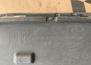 Kratka zderzaka środkowa przód przednia BMW X1 E84 2990368 6