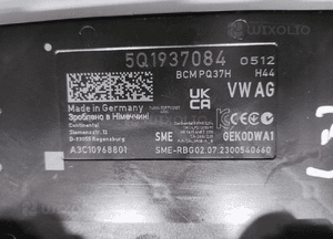 Moduł sterownik komfortu audi A1 ii 82A 5Q1937084 2019-2024 4