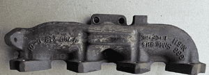 BMW E60 E61 2.0 D kolektor wydechowy 7790219 3