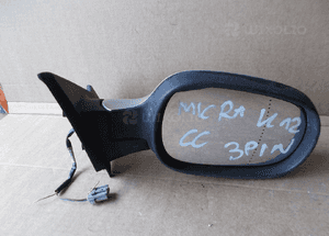Lusterko elektryczne prawe nissan micra K12 3-PIN B22 oryginał 3