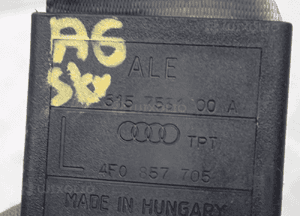 PAS BEZPIECZEŃSTWA LEWY PRZÓD AUDI A6  4F0857705 DOSTĘPNE 2 SZTUKI 7