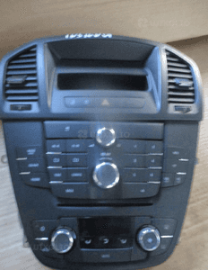 Radio wyświetlacz panel klimatyzacji opel insignia a 13273252 13273095 1