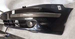 Zderzak przod przedni renault laguna 2 ii halogeny szary grafitowy spryskiwacze lamp xenon 2