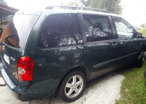 Mazda MPV 99-06 szyba tylna tył w klapie 4