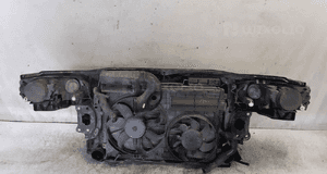 Pas przedni vw volkswagen passat B6 2.0TDI belka okular chłodnica wody wentylator obudowa zamek komplet 5