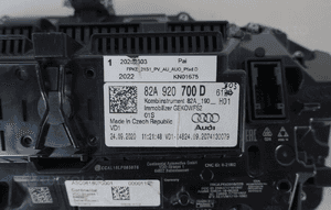 Licznik virtual zegary lcd audi A1 82A 82A920700D 5