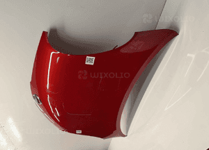 Maska pokrywa silnika nissan micra K12 A32G bordo bordowa 3