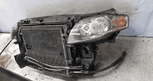 Pas przedni audi A4 B7 belka wzmocnienie czołowe chłodnica wody 1 wentylator obudowa diesel manual 4