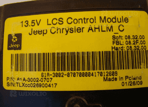 Moduł Skrętu Jeep Grand Cherokee Wk2 61A-3002-0707 3
