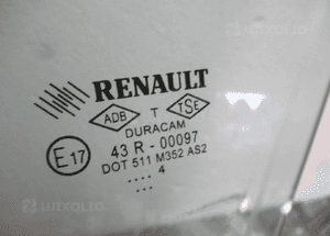 Szyba drzwi przednia lewa renault clio iv 4 2014 rok 4