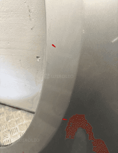 Blotnik lewy przod renault scenic iii lift TED69 6