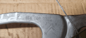 Mechanizm podnośnik szyby prawy tył Citroen C3 I 9680027380 5