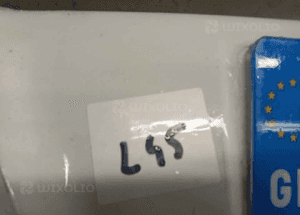 Zderzak przód przedni opel astra h 3 iii Y474 biały 4