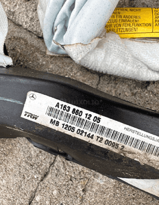 MERCEDES ml 163 kurtyna kurtyny lewa prawa lift 3