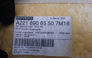 Podsufitka mercedes W221 A2216906550 5
