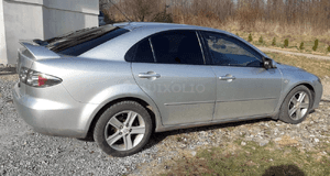 Mazda 6 02-07 HB szyba z klapy tylnej  tył w klapie 1