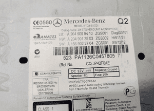Mercedes C KLASA W204 LIFT RADIO NAWIGACJA COMAND A2049009410 A1669022704 4