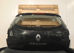 ! KLAPA TYŁ TYLNA BAGAŻNIKA RENAULT MEGANE 3 III 5D HB TEGNE CZARNE CZARNY 5