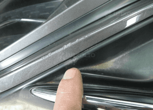 Mercedes W247 gla amg lift nowy komplet 6PDC kamerą zderzak przedni 7