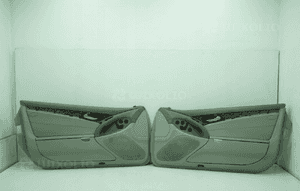 TAPICERKA LEWA PRAWA KPL 208 Leather - Gray MERCEDES SL R230 EUROPA 1