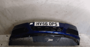 Zderzak przód przedni do opel astra h 3 iii Z21B granatowy spryskiwacze xenon 1