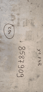 Bmw F48 tłumik wydech 8593253 8587909 12