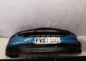 Zderzak przód przedni do peugeot 207 kmf niebieski błękitny 1