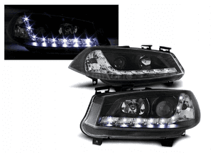 Lampy reflektory do renault megane 2 ii od 2002 do 2005 roku daylight led 1