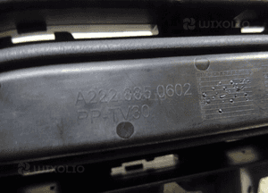 Mercedes S Klasa A222 Końcówka Wydechu A2228850602 lewy 8