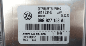VW AUDI SKODA SEAT MODUŁ STEROWNIK KOMPUTER DSG 09G927158AL nowy 6