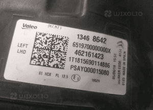 LAMPA PRZÓD LEWA CITROEN C3 AIRCROSS 13468642 4