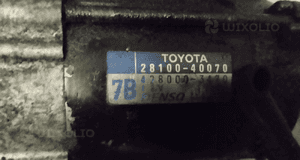 Rozrusznik toyota yaris ii 1.0 28100-40070 5
