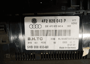 Panel nawiewu klimatyzacji klimatronic Audi A6 C6 4F2820043P 4F0910043A 6