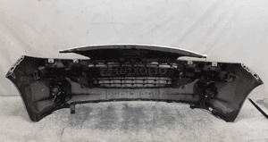 Zderzak przód przedni do peugeot 207 halogen ezrc srebrny 6