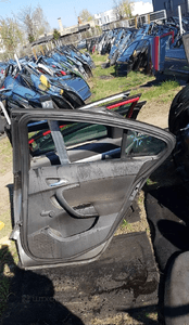 Drzwi tył tylne lewe do opel insignia  a 1 i Z177 szare grafit 5