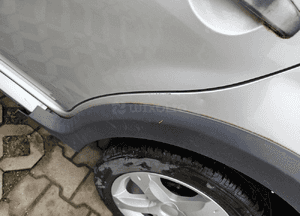 Dacia Sandero I  Stepwey błotnik tył tylny  lewy 5