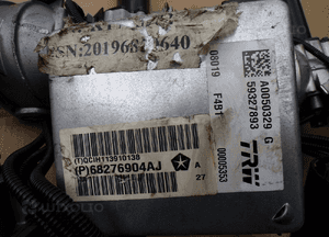 Wspomaganie elektryczne kolumna jeep compass ii 68276904AJ 2